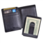 Royce Leather Saffiano Money Clip ID Wallet