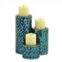 Stella & Eve Updated Traditional Mosaic Candle Holder 3-piece Set