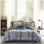 Intelligent Design Roger Plaid Comforter Set with Sheets and Throw Pillow