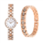 Elgin Womens Fashion Watch & Bracelet Set