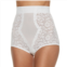 Womens Lunaire Firm Control High-Wasit Lace Brief 469-K