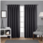 Exclusive Home 2-pack Sateen Twill Woven Blackout Pinch Pleat Window Curtains