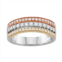 Simply Vera Vera Wang Tri-Tone 14k Gold 1/2 Carat T.W. Diamond Engagement Ring