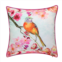Edie at Home Edie@Home Reversible Birds Throw Pillow