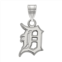 LogoArt Sterling Silver Detroit Tigers Small Pendant