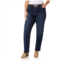 Juniors Plus Size WallFlower Insta Stretch Legendary Slim Belted Bootcut Jeans