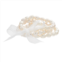 Aleure Precioso 3 Piece Oval Freshwater Cultured Pearl Stretch Bracelet Set