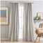 Peri Sanctuary Backtab Lined 2-panel Window Curtain Set
