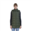 Womens Sebby Collection Long Puffer Vest