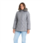 Womens d.e.t.a.i.l.s Faux-Fur Hood Quilted Jacket