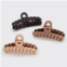 Kitsch Eco-Friendly Chain Claw Clip 3-pc. Set - Neutrals