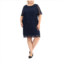Plus Size Nina Leonard Lace Sheath Dress