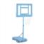 Soozier Pool Side Portable Basketball Hoop System Stand Goal with Height Adjustable 3FT 4FT 32 Backboard