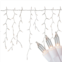 Christmas Central 300 Count Clear Mini Icicle Christmas Lights - White Wire