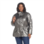 Plus Size Weathercast Metallic Anorak Jacket