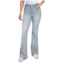 Juniors Indigo Rein High Rise Flare Jeans With Laceup Gusset