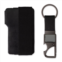 Mens Exact Fit Expandable RFID-Blocking Card Case Wallet and Key Chain Set