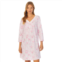 Womens Carole Hochman Cotton 3/4 Sleeve Nightgown