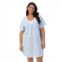 Plus Size Carole Hochman Cotton Short Sleeve Nightgown