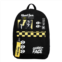 License Scream Ghost Face Checkered Backpack