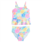 Baby & Toddler Girl Jumping Beans Tropical Floral Print Tankini Top & Bottoms Swim Set