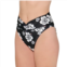 Juniors Ninety-Nine Degrees Cheeky High Waisted Ruched Swim Bottoms