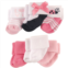 Luvable Friends Baby Girl Newborn and Baby Socks Set, Ladybug, 0-3 Months