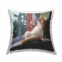 Stupell Home Decor Tabby Cat Relaxing Throw Pillow