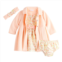 Baby Girl Little Lass 4-Piece Coat, Dress, Bloomers & Headband Set