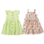 Baby & Toddler Girl Little Lass Ruffly Sleeveless Dress 2-Pack