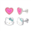 Sanrio Hello Kitty & Heart Stud Earring Set