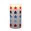 Celebrate Together Americana Stars LED 3 x 6 Pillar Candle