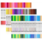 AGPtEK 60 Colors Dual Tip Brush Marker Pens with 0.4 Fine Tip