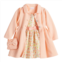 Toddler Girl Little Lass 3-Piece Coat, Dress & Purse Set