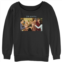 Juniors Friends Group Scene Graphic Slouchy Terry Pullover