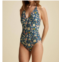 Marysia broadway maillot swimwuit in marine shell print