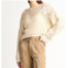 Dex floral crotchet sweater in ivory