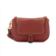 Anya Hindmarch small vere soft satchel in red