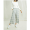 People Tree susan checked trousers in grey check
