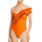 Andrea Iyamah nisi convertible one piece swimsuit in orange