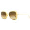 Omega womens square sunglasses om0017h 30g endura gold 54mm