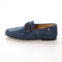 Bally crusader mens 6231442 blue suede loafers