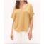 PROJECT SOCIAL T fiona easy fit pointelle tee in iced coffee