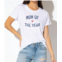 SUBURBAN RIOT mom of the year top in white
