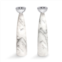 ANNA New York coluna candle holders marble & silver