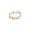 Ember Fine Jewelry 14k gold leaf band ring