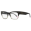 Victoria womens rectangular eyeglasses vs5015 005 black/gray 53mm