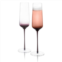JoyJolt black swan crystal champagne glasses - 7.3 oz - set of 2