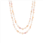 Splendid Pearls endless 64 multicolor baroque shaped pearl necklace