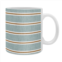Deny Designs little arrow design co cadence stripes dusty blue coffee mug